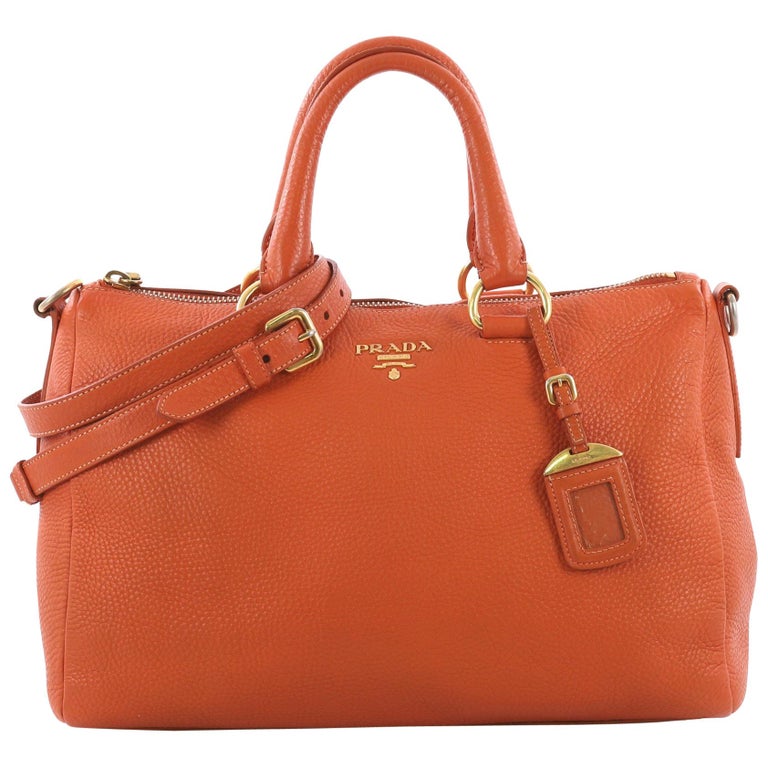 Prada Lux Convertible Boston Bag Saffiano Leather Mini at 1stDibs