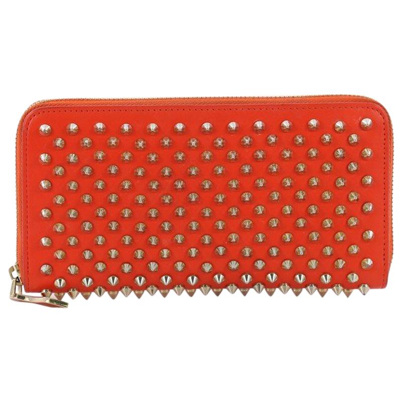 Christian Louboutin Panettone Wallet Spiked Leather