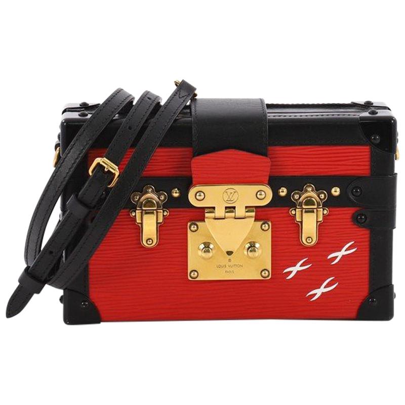Louis Vuitton Petite Malle Handbag Epi Leather