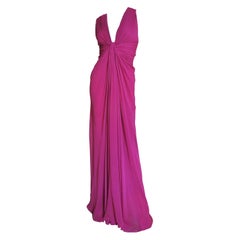 J Mendel Paris New Pink Silk Gown