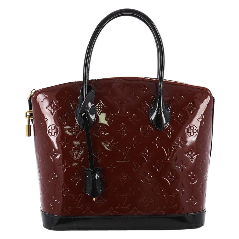 Louis Vuitton Lockit Handbag Monogram Vernis PM at 1stdibs