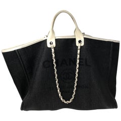 Used Chanel Deauville XL Tote 