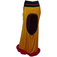 Jean Paul Gaultier Extravagant Maxi Skirt US Size 8