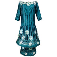 A Pierre Cardin (attributed to) Couture Ball Gown In Tribute to Paul Poiret