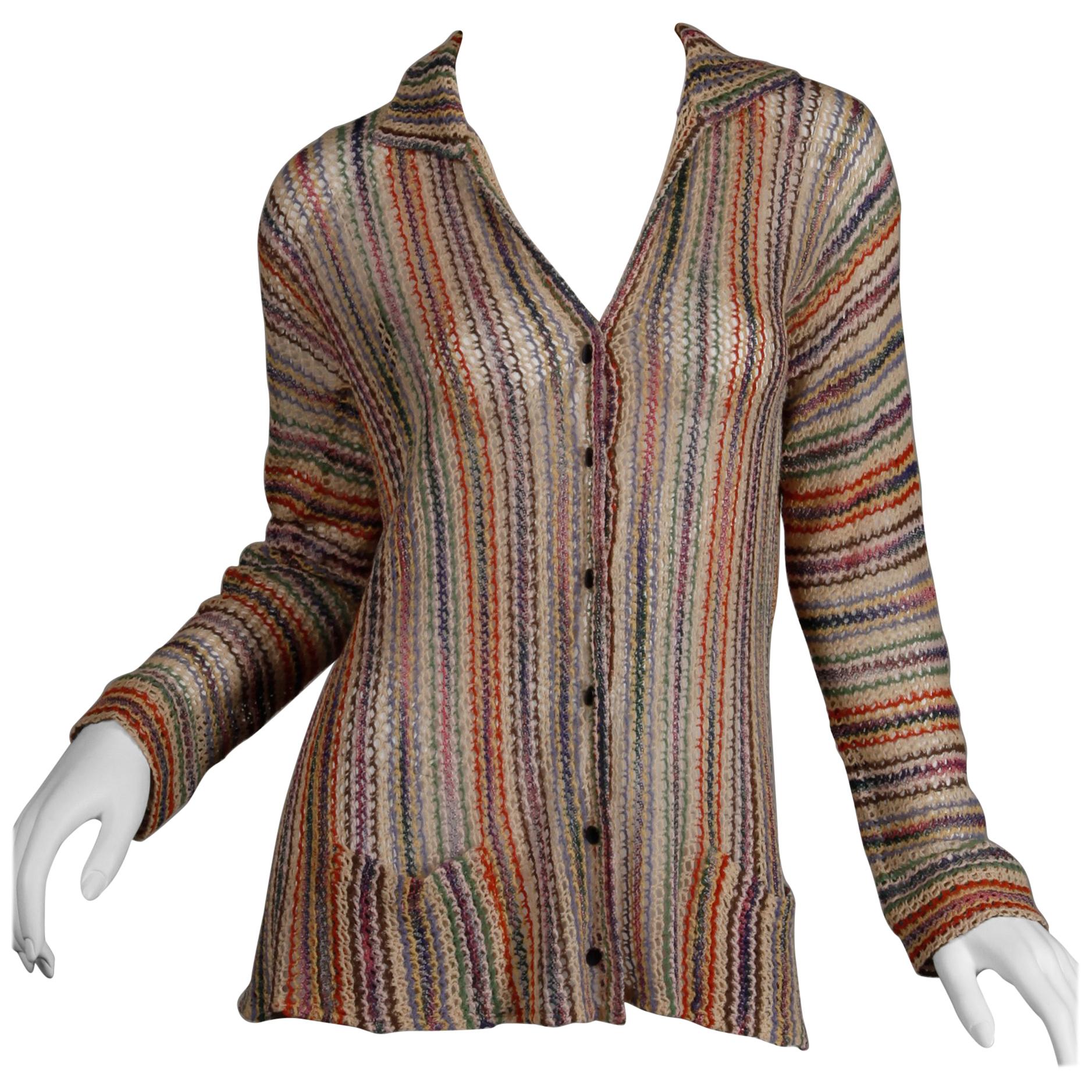 missoni vintage cardigan