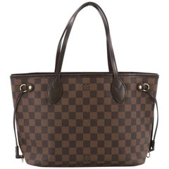  Louis Vuitton Neverfull Tote Damier PM