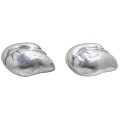 Vintage Signed Von Musulin Sterling Silver Earrings