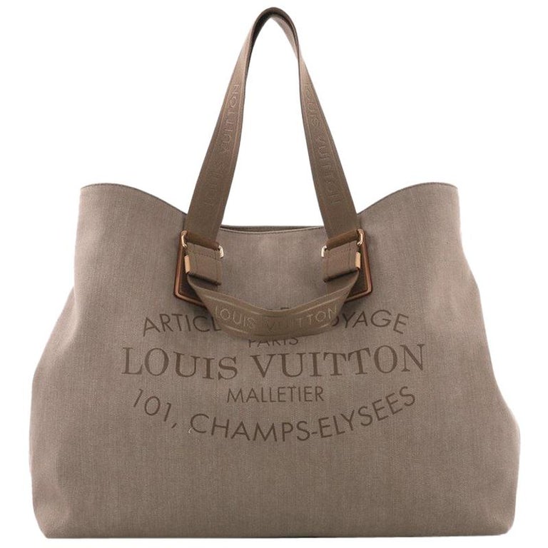 Louis Vuitton Articles de Voyage Cabas Denim XL