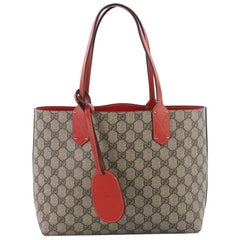 Gucci Reversible Tote GG Print Leather Small