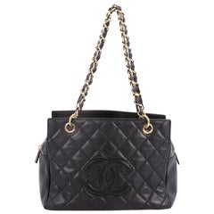 Chanel Petite Timeless Tote Quilted Caviar
