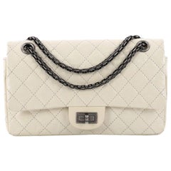 Chanel Reissue 2.55 Handbag Quilted Glazed Calfskin 225