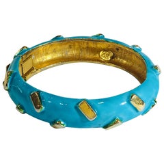 Antique Enamel Bracelets 38 For At 1stdibs Enamel Bangles