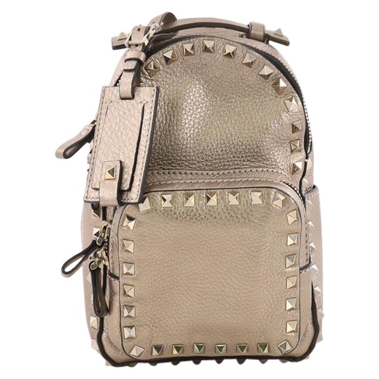 Valentino Rockstud Backpack Leather Mini