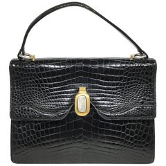 jøde spredning Særlig Gucci Crocodile Bags - 36 For Sale on 1stDibs | vintage gucci crocodile  handbag, gucci alligator bag, gucci crocodile bag price