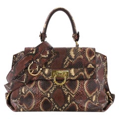 Vintage Salvatore Ferragamo Handbags And Purses 165 For At Salvatore Ferragamo Sofia Satchel Python Medium