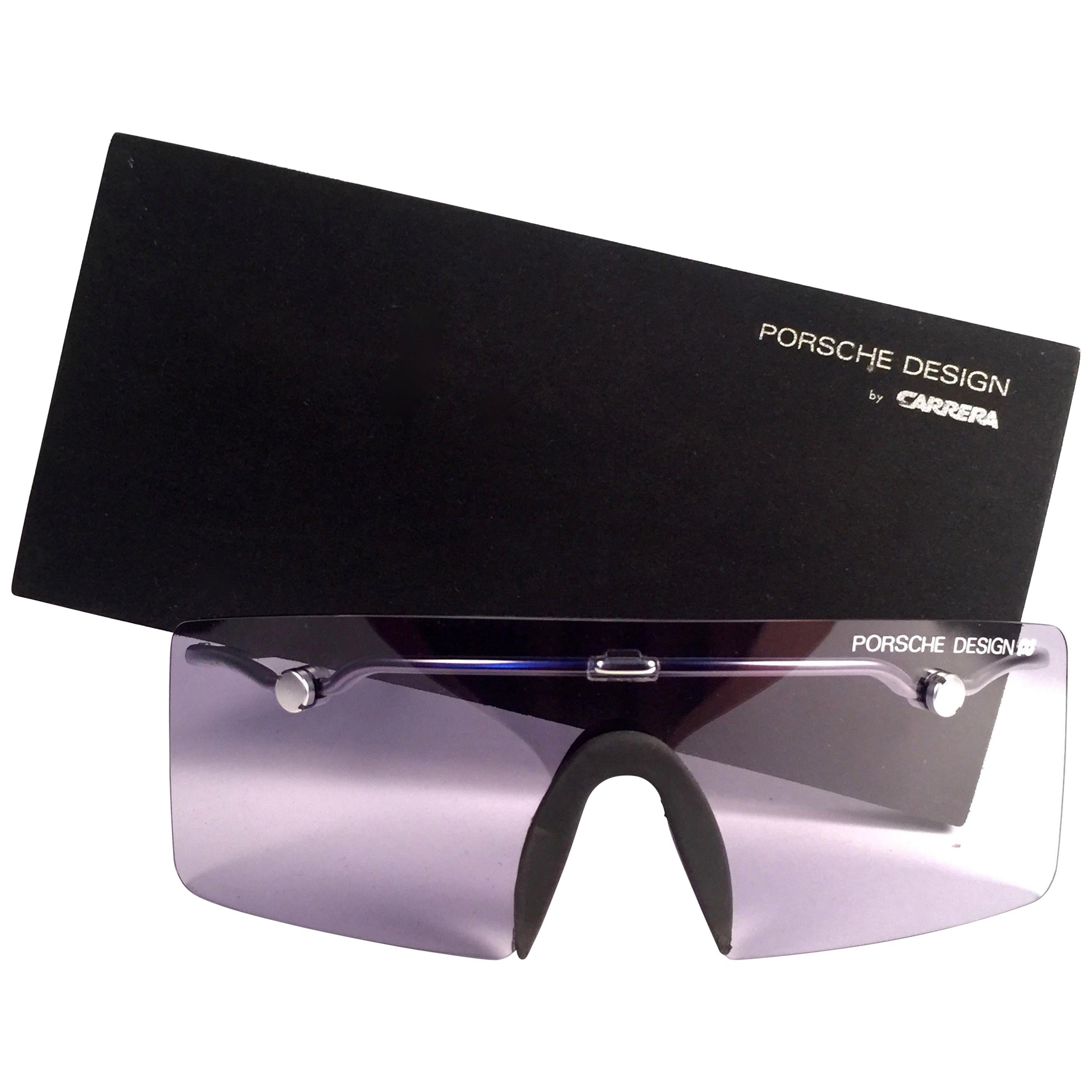 Mint Vintage Porsche Design 5693 Silver Foldable Flat Light