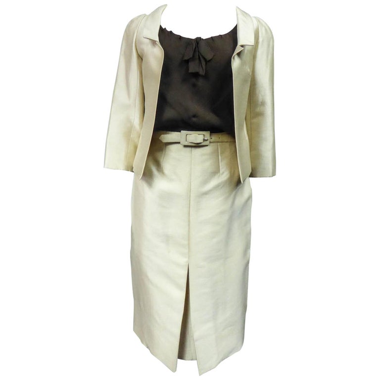 1972 Demi-Couture Marc Bohan Christian Dior 5-Piece Suit Set