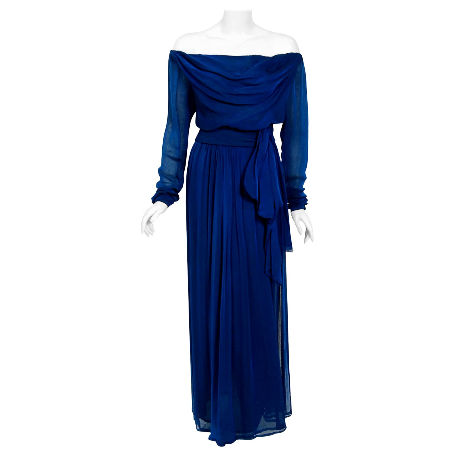 yves saint laurent gown