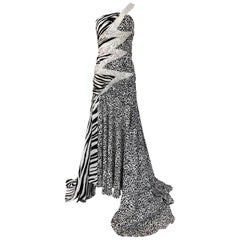 Gray Evening Dresses and Gowns