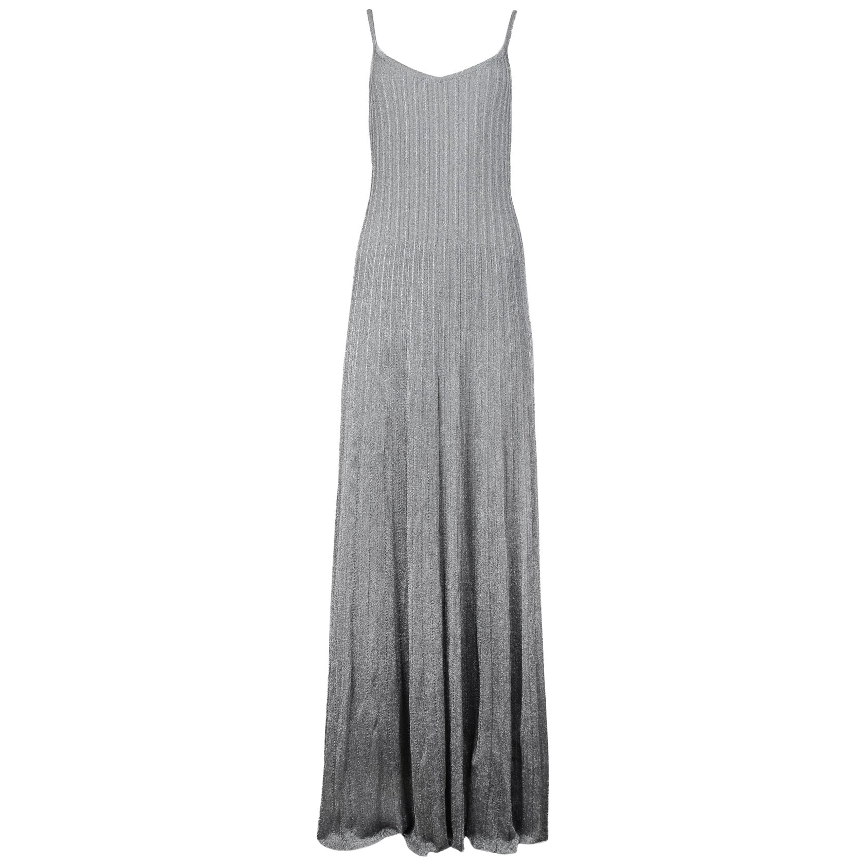 S/S 2000 Ralph Lauren Collection Runway Black Silk Pearl Beaded Gown ...