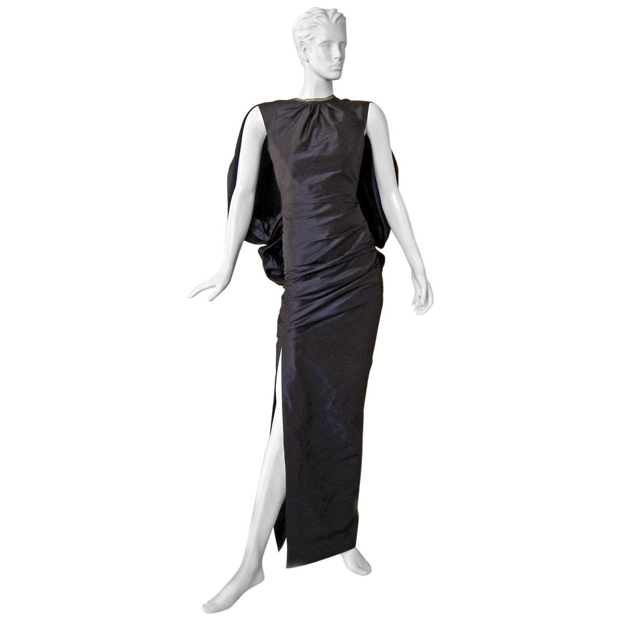 Tom Ford Dramatic High Fashion Parisian Inspired Runway Gown    New!  Killer!