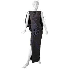 Used Tom Ford Dramatic High Fashion Parisian Inspired Runway Gown    New!  Killer!