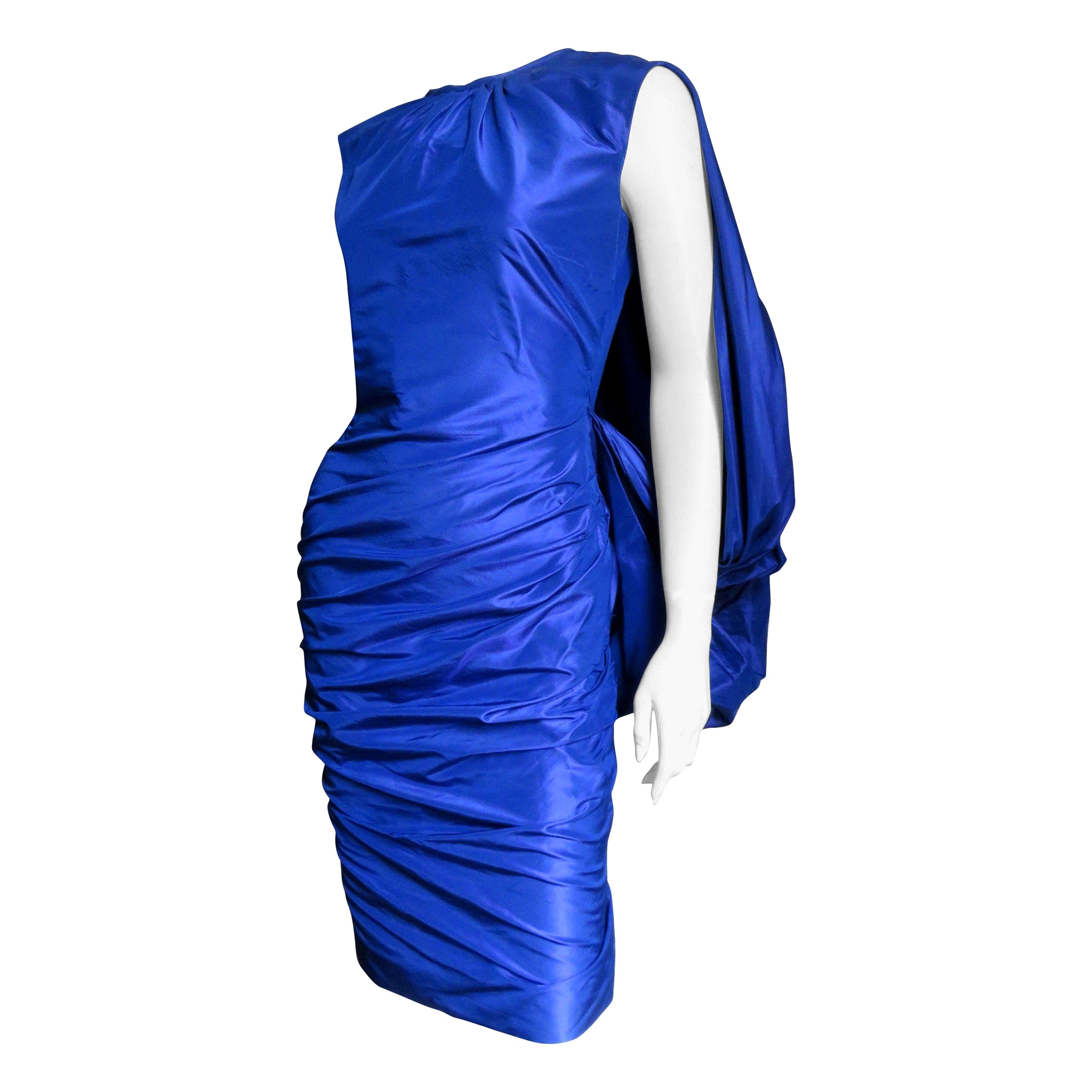 Tom Ford New Cape Back Ruched Dress