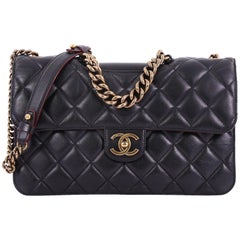 Chanel Perfect Edge Flap Bag Quilted Calfskin Jumbo
