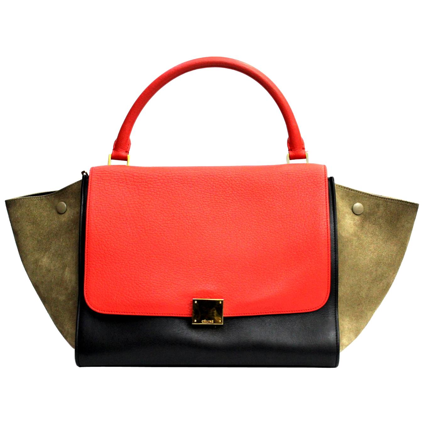 Celine Tri-colored Medium Shoulder Bag