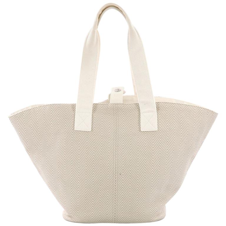 Hermes Panier De Plage Handbag Canvas PM