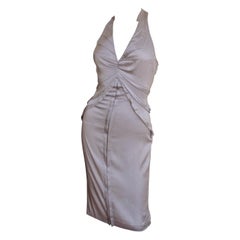 Tom Ford for Gucci Lavender Silk Halter Dress S/S 2003