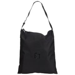 Fendi Black Nylon Tote Bag