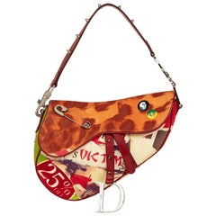 Used 2003 Christian Dior Multicolour Canvas Victim Saddle Bag