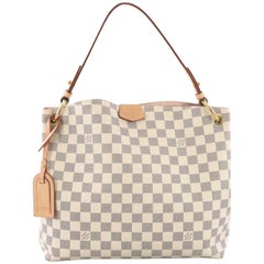 Used  Louis Vuitton Graceful Handbag Damier PM