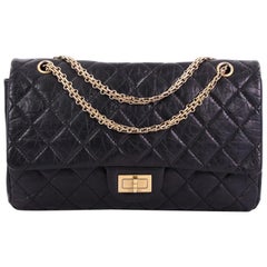 Chanel Reissue 2.55 Handbag Quilted Aged Calfskin 227