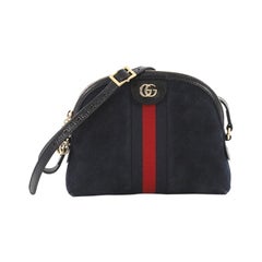 Gucci Ophidia Dome Shoulder Bag Suede Small