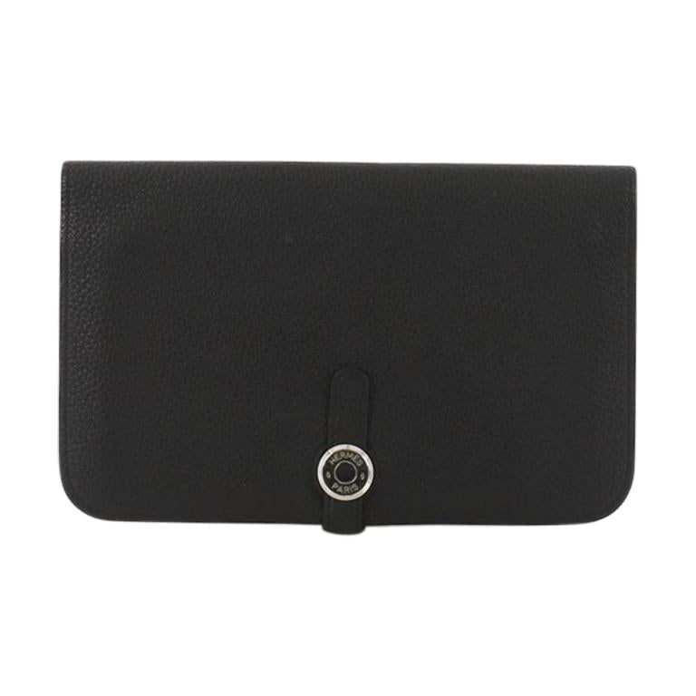 Hermes Dogon Duo Combined Wallet Leather
