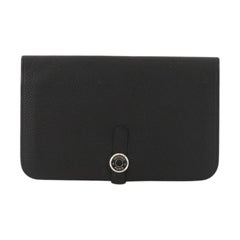 Hermes Dogon Duo Combined Wallet Leather