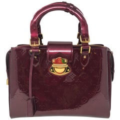 Louis Vuitton Wine Monogram Melrose Avenue Vernis