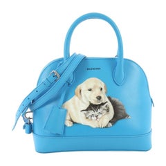 Balenciaga Ville Puppy and Kitten Bag Leather Small