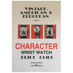 Vintage America & European Character Armbanduhr Preisführer buchstabe BOOK 3