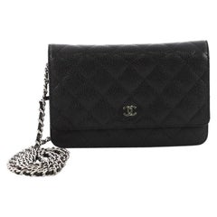 Chanel Wallet on Chain Quilted Caviar                                           