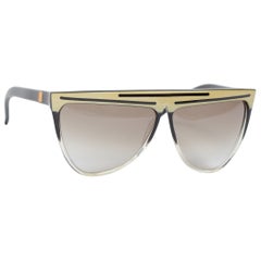 Retro 1980S Laura Biagiotti Ombre Italian Sunglasses