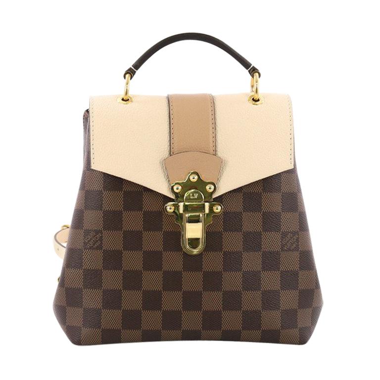 Louis Vuitton Clapton Backpack Damier Canvas and Leather