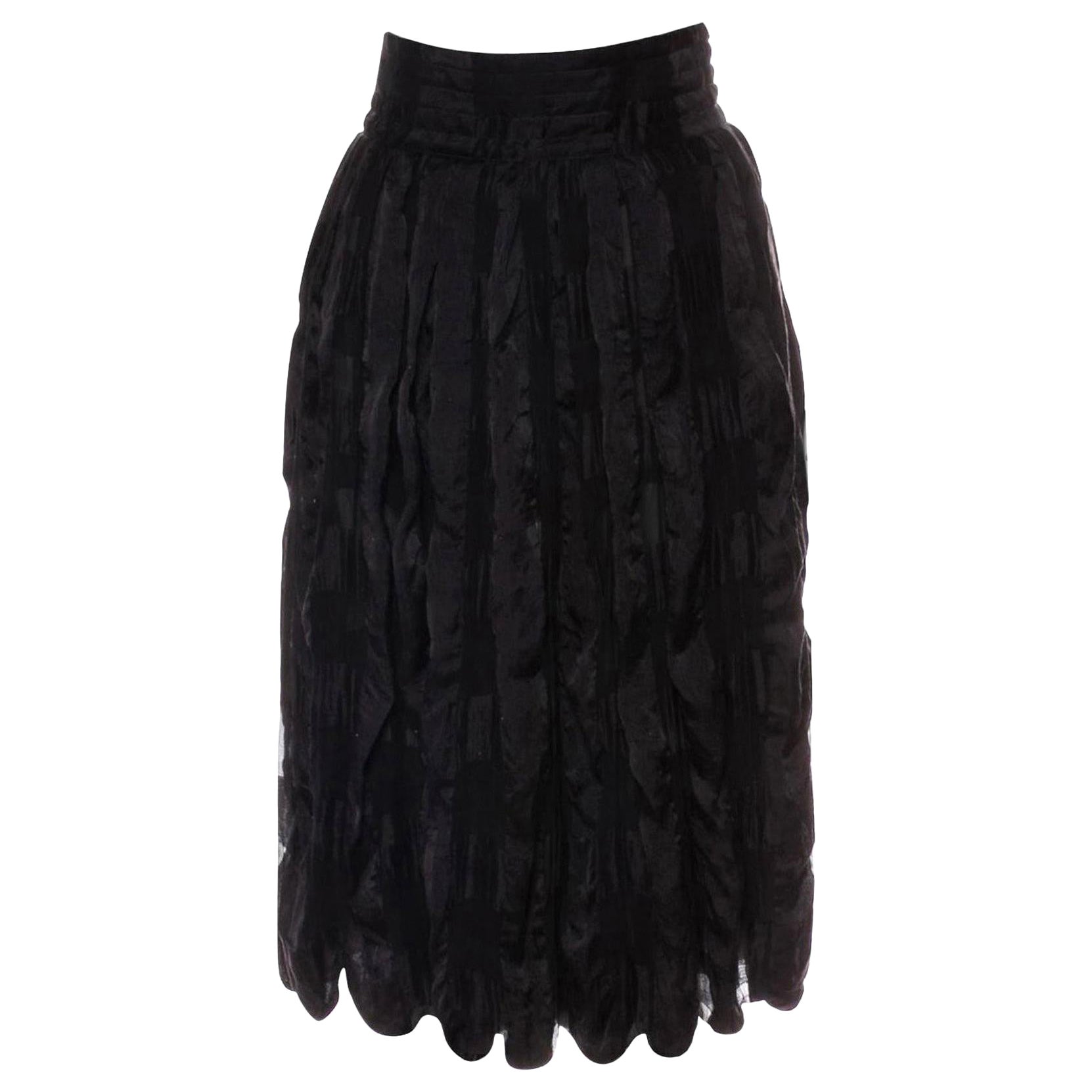 New Yves Saint Laurent YSL 2006 Silk Culottes Skirt Pants Sz Fr36