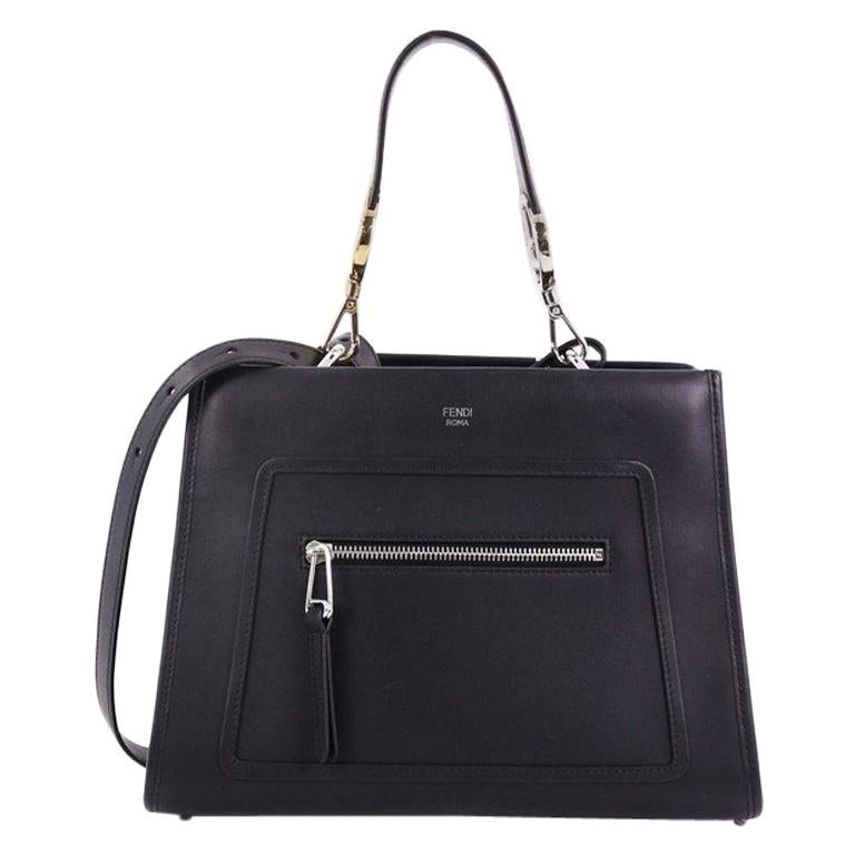 Fendi Runaway Handbag Leather Small
