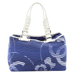 Chanel Camellia Beach Tote Printed Terry Cloth Large
