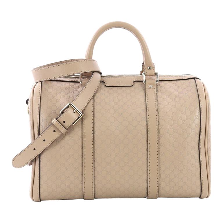 Gucci Joy Boston Bag Microguccissima Leather Medium