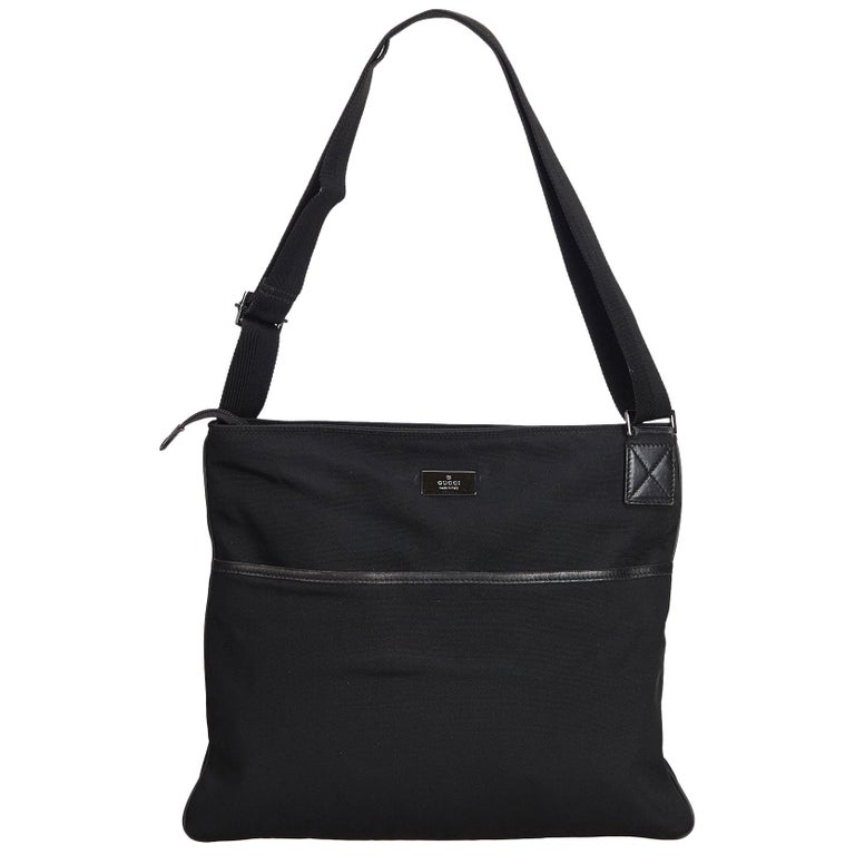 Gucci Black Nylon Crossbody Bag at 1stDibs gucci nylon crossbody bag