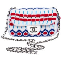 Chanel Nouveau Mini White Aspen Crossbody Bag